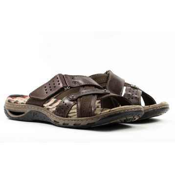 Мужские Шлёпанцы Натур. Кожа PEGADA * 31601-04