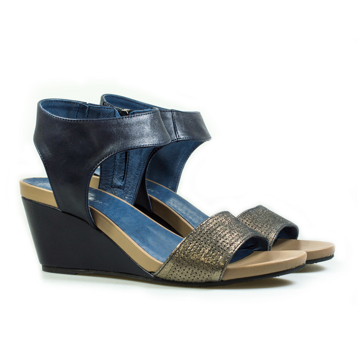 Женские Босоножки Натур. Кожа STEPTER * 5996 СИНИЕ