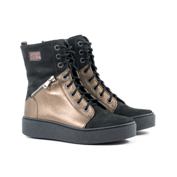 Женские Ботинки комфорт Нубук,Шкіра MARCO * 1269B-652