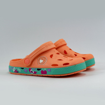 Детские Сабо EVA-100% класс А COQUI * 8802 Coral-Hearts