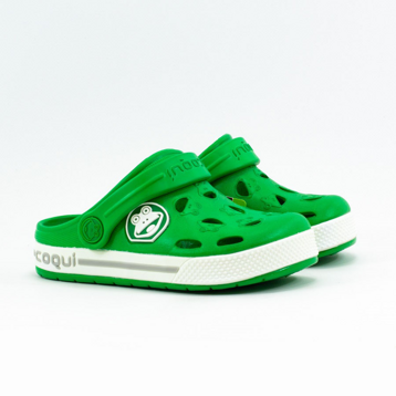 Детские Сабо EVA-100% класс А COQUI * 8801 New Green-White