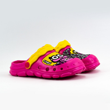 Детские Сабо EVA-100% класс А COQUI * 9383 Fuchsia-Yellow