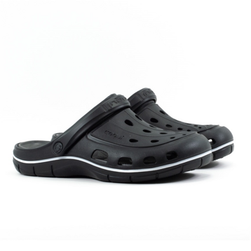 Мужские Сабо EVA-100% класс А COQUI * 6351 Black-Antracit