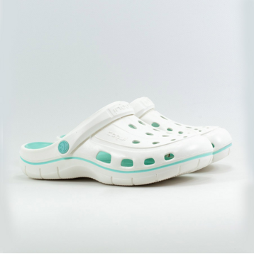 Женские Сабо EVA-100% класс А COQUI * 6352 White/Lt.Mint