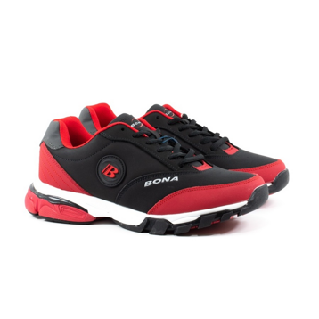 Мужские Кроссовки Натур. Кожа-Экокожа BONA * 757K