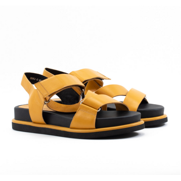 Женские Босоножки танкетка Натур. Шкіра VITTO ROSSI * D062-5-N268