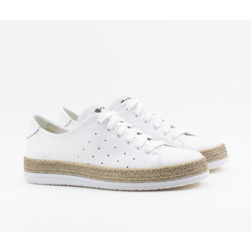 Женские Мокасины Натур. Кожа NESSI * 20693 БЕЛЫЕ