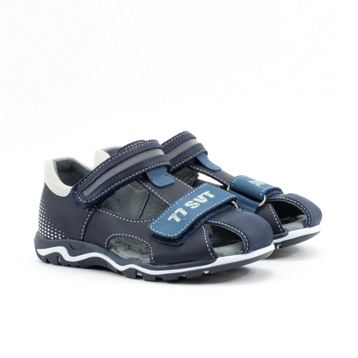 Детские Босоножки Натур. Шкіра SHAGOVITA * 34111 Синие