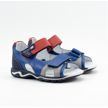 Детские Босоніжки Натуральна шкіра SHAGOVITA * 24225 Сине-красные