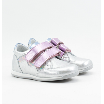 Детские Кросівки Натуральна шкіра SHAGOVITA * 21151 Серебряные