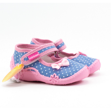 Детские Тапочки Текстиль VIGGAMI * Agatka kropki