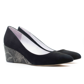 Женские Туфлі човники Натуральна замша 7MIL * 6611