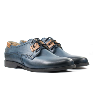 Мужские Туфли комфорт Натур. Кожа LESTA * 4032-2-30A4