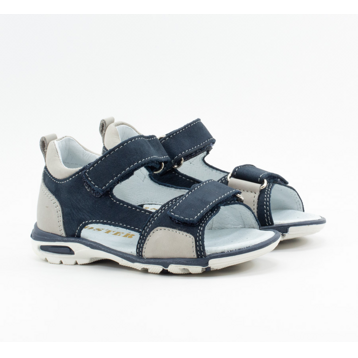 Детские Босоножки Нубук,Шкіра MIDO NOSTER * 21-05 Синие