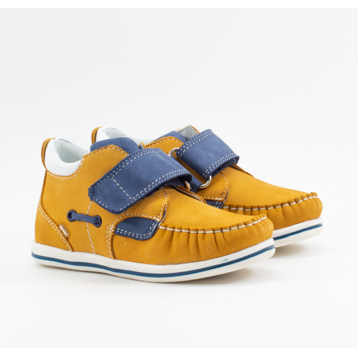 Детские Мокасини Натуральний нубук MIDO NOSTER * 20-12 КОРИЧНЕВЫЙ