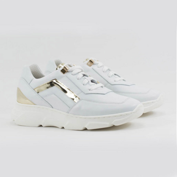 Женские Кросівки Натур. Шкіра NIK * 05-0703-13-8-24