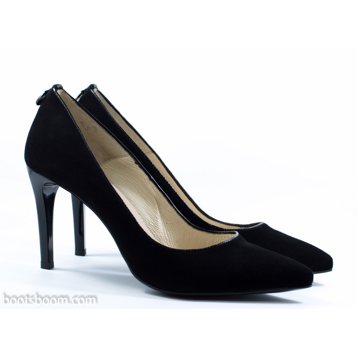 Женские Туфли модельные Замша STEPTER * 5975 ЧЁРНЫЕ