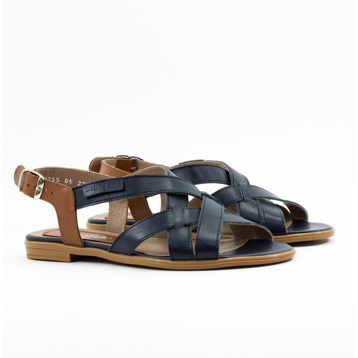 Женские Босоножки танкетка Натур. Шкіра STEPTER * 7255