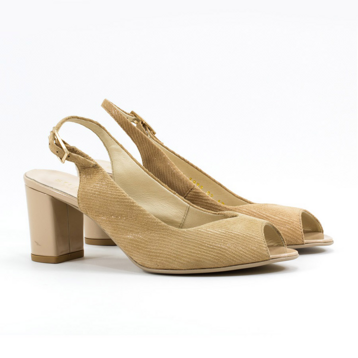 Женские Босоножки Замша STEPTER * 5972 Бежевые