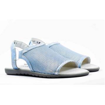 Женские Босоножки танкетка Натур. Шкіра LESTA * 1242-1-37B3