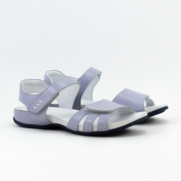 Женские Босоножки танкетка Натур. Шкіра STEPTER * 7192 Голубые