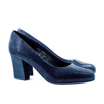 Женские Туфли лодочки Натур. Кожа BEST BUT * 7002707-213 Синие