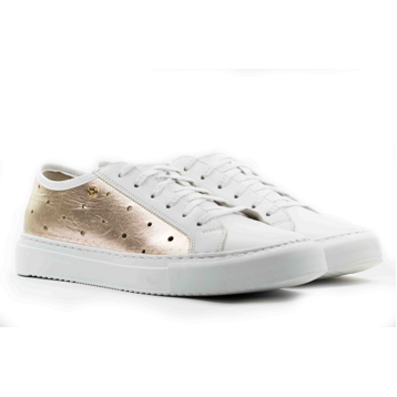 Женские Кроссовки Натур. Кожа NIK * 05-0473-059