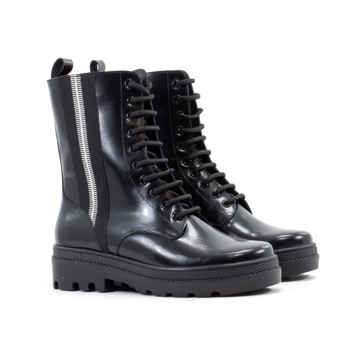 Женские Черевики Натур. Шкіра VILANSI * V7440 Чёрные