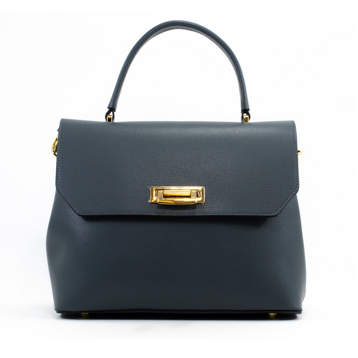 Женские Сумки Натур. Кожа EMANUELA FERRETTI * 85540 Серая