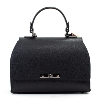 Женские Сумки Натур. Кожа EMANUELA FERRETTI * 85566 Чёрная