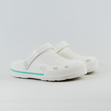 Женские Сабо EVA-100% класс А COQUI * 6413 White -Lt.mint