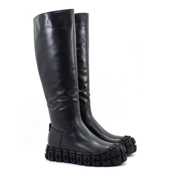 Женские Сапоги Натур. Кожа VILANSI * V1283-11 BLK