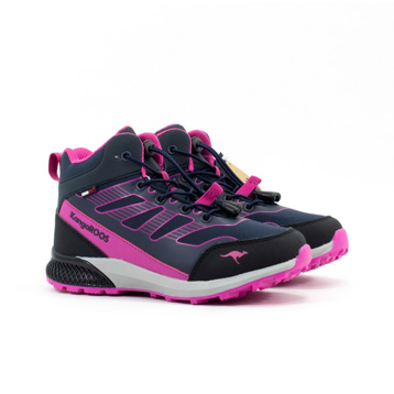 Детские Ботинки Екошкіра-Текстиль KANGAROOS * 18544-4204