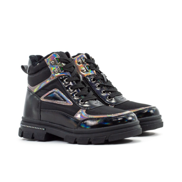 Детские Ботинки Комбинированная Кожа WEESTEP * R558358081 BK