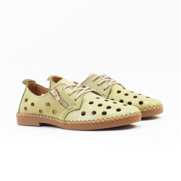 Женские Мокасины Натур. Кожа LA PINTA * 0636-1110 KHAKI