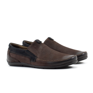 Мужские Мокасины Нубук FABIO * 0237