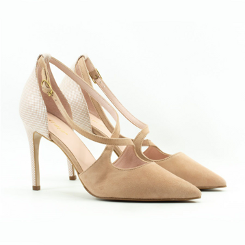 Женские Босоніжки Натуральна замша BEST BUT * 7400TAS-239 Бежевые