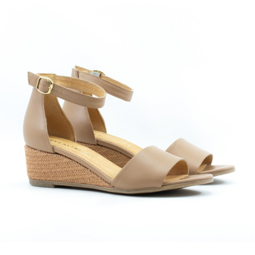 Женские Босоніжки танкетка Натур. Шкіра RYLKO * 4RBE8_K_26F