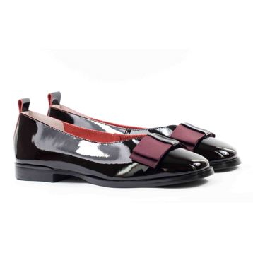 Женские Балетки Натуральный Лак VITTO ROSSI * YW161-1-1A