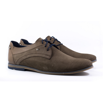 Мужские Туфли модельные Нубук NIK * 03-0750-008