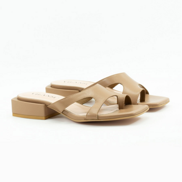 Женские Мюли Натур. Шкіра VILANSI * V1295-55 NUD