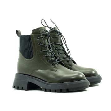 Женские Ботинки комфорт Натур. Шкіра VILANSI * V1282-26 GRN