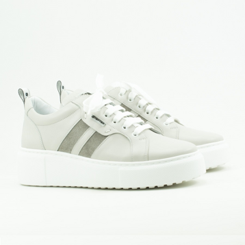 Женские Кроссовки Натур. Шкіра STEPTER * 7819 Серые