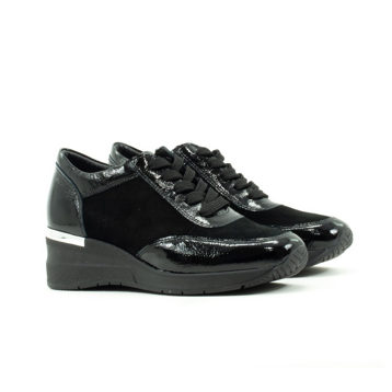 Женские Туфли комфорт Замша-Лак SALA * 9887