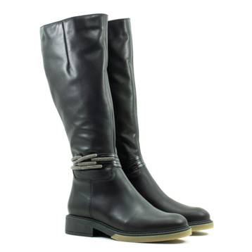 Женские Чоботи Натур. Шкіра VILANSI * V7706 BLACK