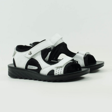 Женские Босоніжки Натур. Шкіра STEPTER * 7179 Білі