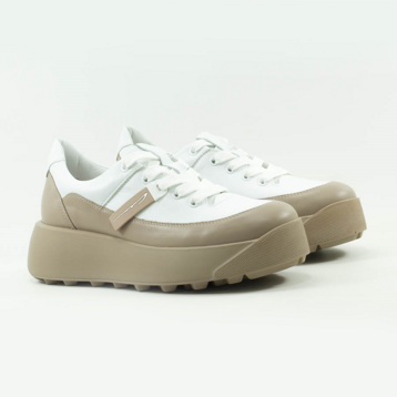 Женские Кроссовки Натур. Шкіра VILANSI * V1600-03 COF