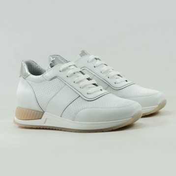 Женские Кросівки Натур. Шкіра VILANSI * V7928 WHITE