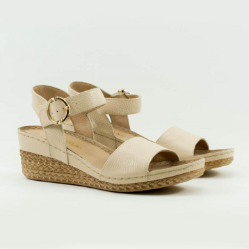 Женские Босоніжки танкетка Натуральна шкіра RYLKO * 4RFS9_X_YX9