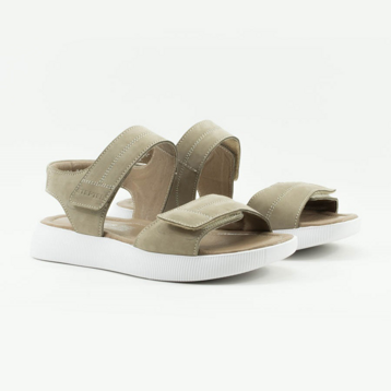 Женские Босоножки Нубук STEPTER * 7878 Бежевий